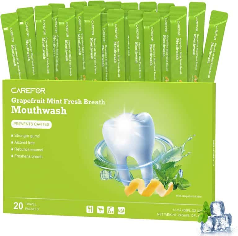 Travel Size Mouthwash Packets