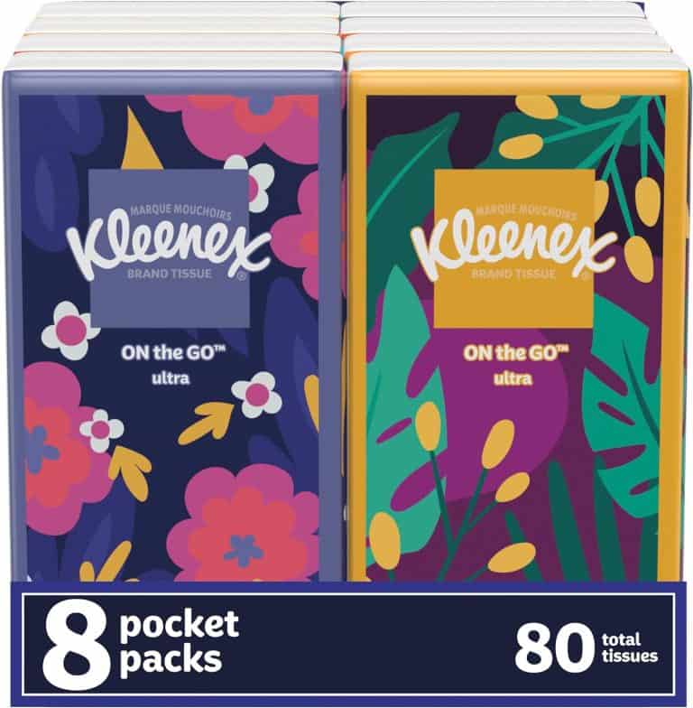 Stay Prepared Anywhere: Review of Kleenex On-The-Go Facial Tissues