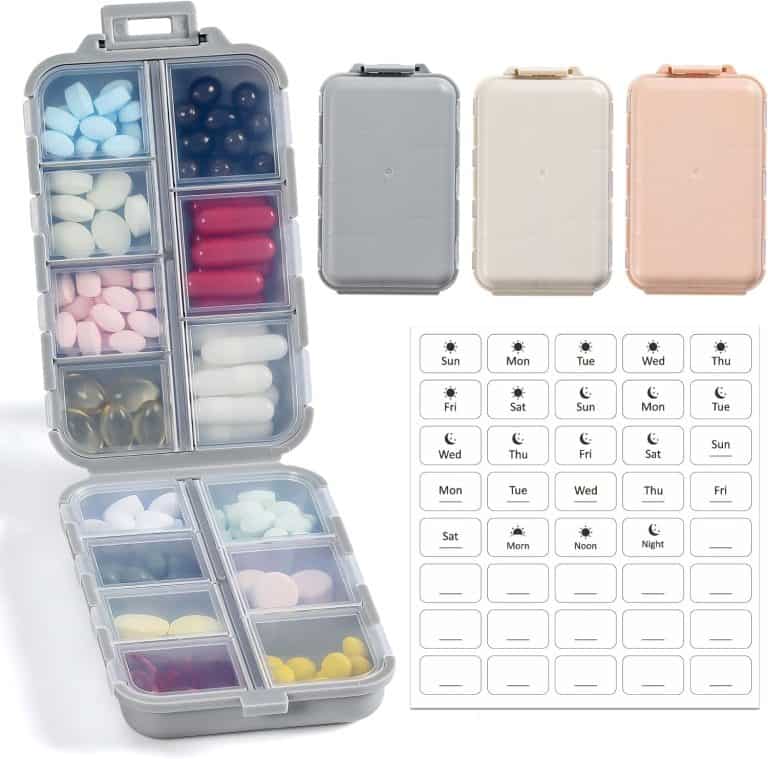 Travel Smart: Review of the 3 Pack 14 Grids Pill Organizer for Vitamins & Medications