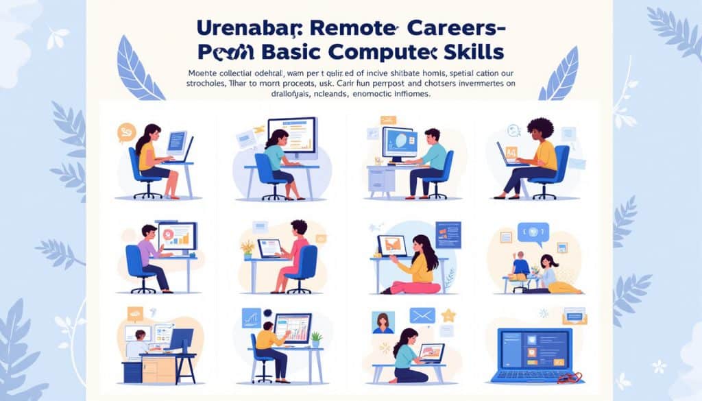 Unlocking Opportunities: 9 In-Demand Remote Careers for Those with Basic Computer Proficiency