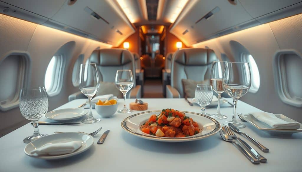 Experience Luxury in the Skies: Caviar Takes Center Stage in Premium Airline Dining