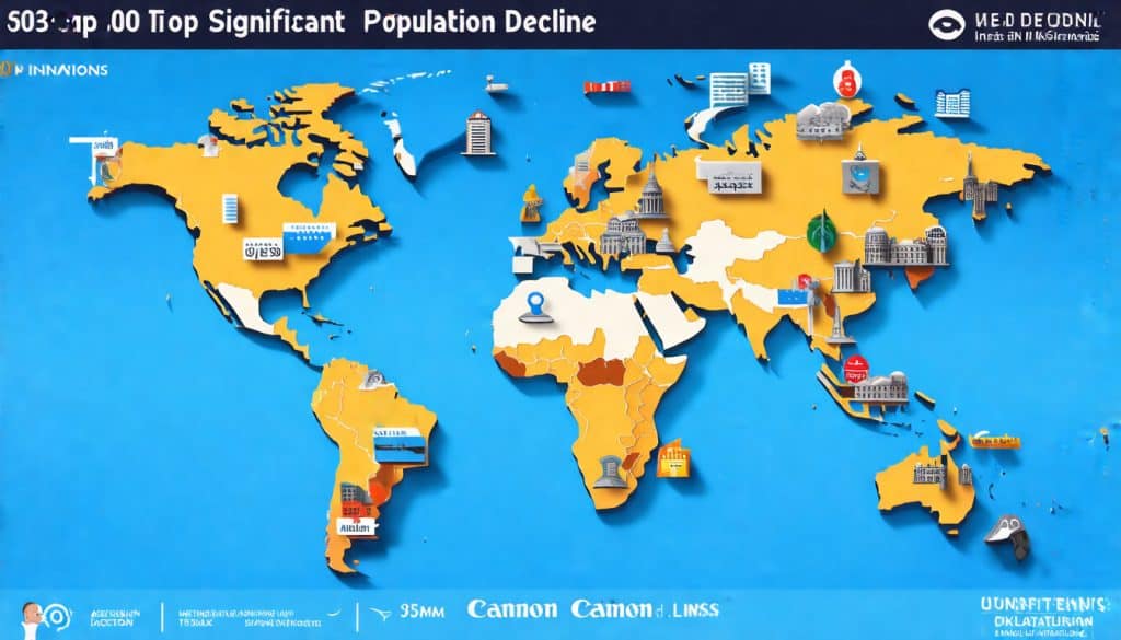 Exploring the Global Shift: The 10 Nations Facing the Sharpest Population Decline and Demographic Challenges