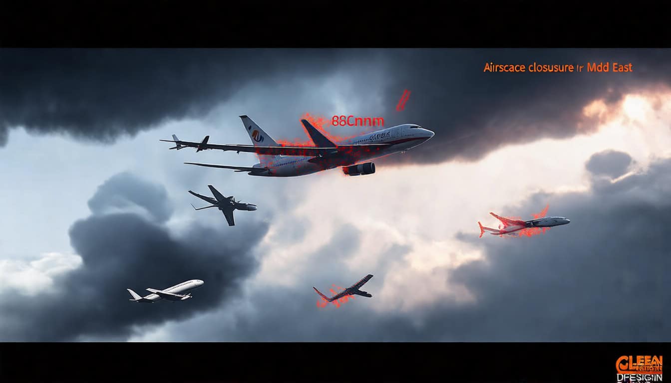 Navigating the Skies: Essential Updates on Middle East Flight Disruptions and Airspace Closures for Travelers