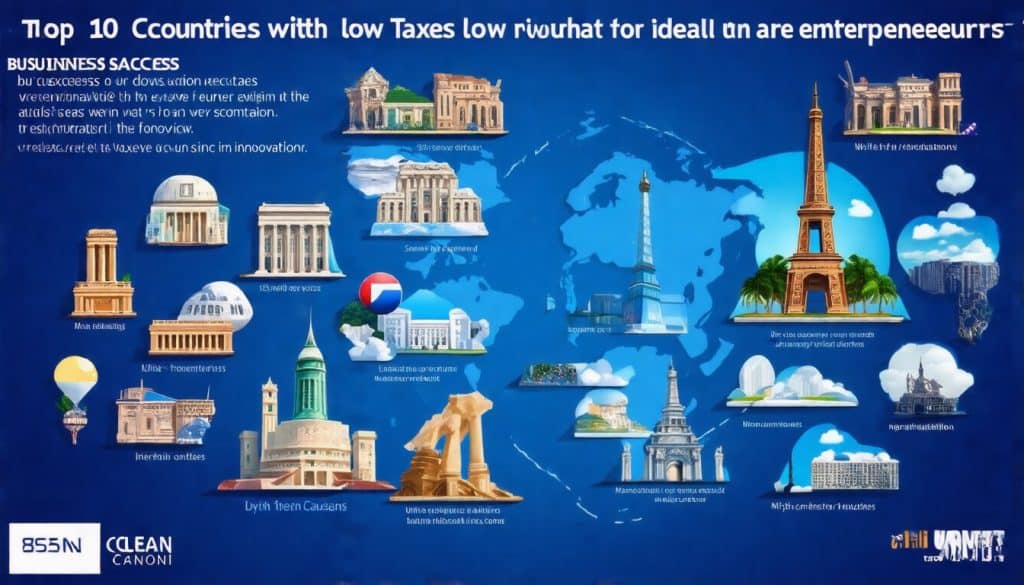 Exploring the Top 10 Entrepreneurial Havens: Countries Where Low Taxes Boost Business Success
