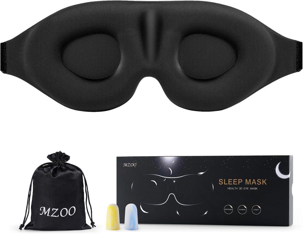 Experience Ultimate Comfort: MZOO Luxury 3D Sleep Eye Mask Review