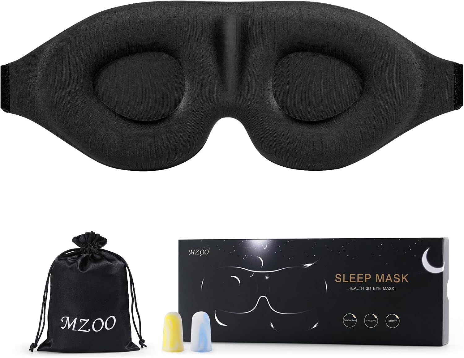 Experience Ultimate Comfort: MZOO Luxury 3D Sleep Eye Mask Review