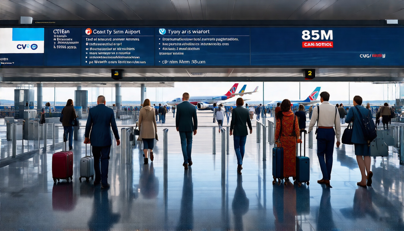 International Travel Boom: CVG Airport Reports 36% Increase in Passengers with New Transatlantic Services