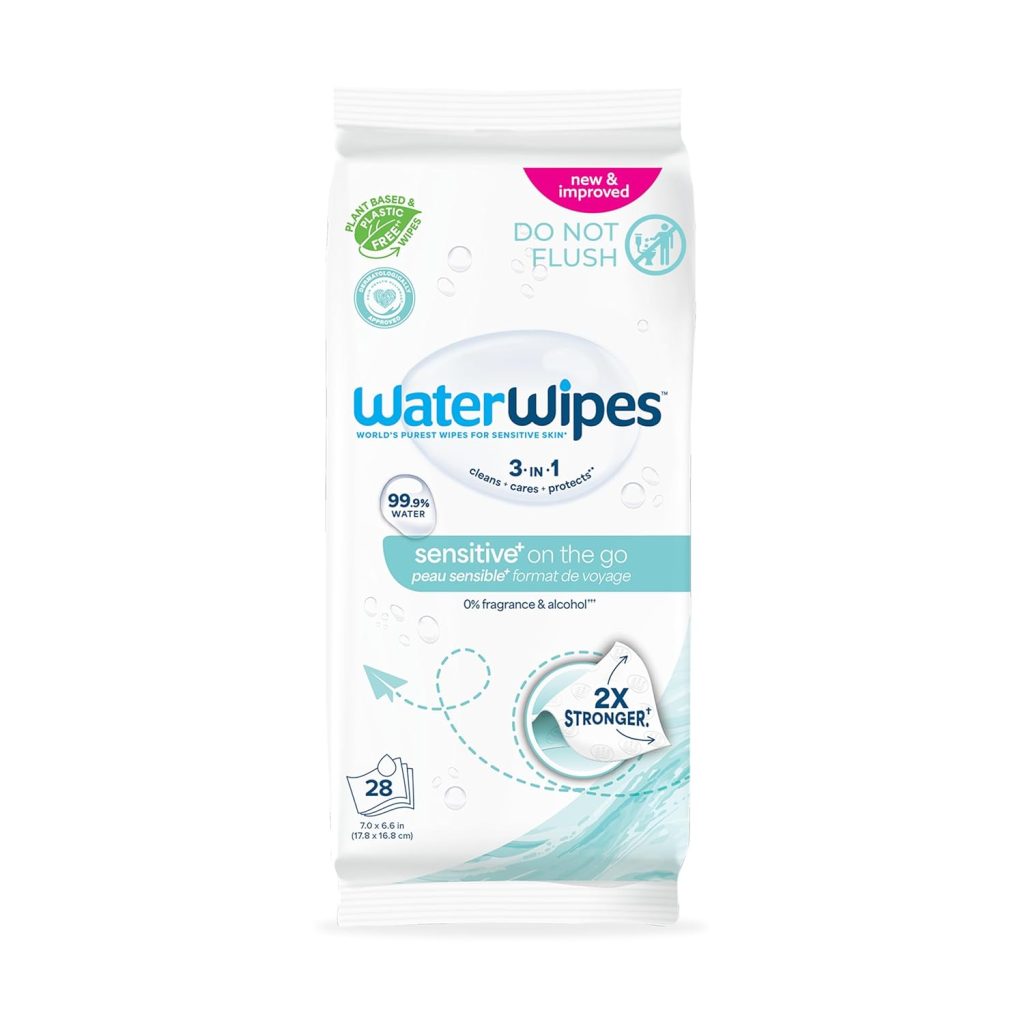 Stay Fresh Anywhere: WaterWipes Sensitive+ Review