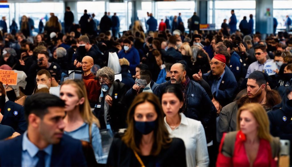 Travel Chaos Looms: Customs Officer Withdrawal from Newark Airport Under Consideration Amid Immigration Protests