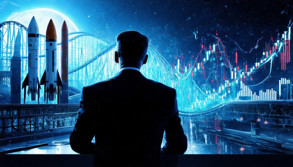 Elon Musk's Trillionaire Dream Fades as SpaceX Shares Plummet: A Financial Rollercoaster