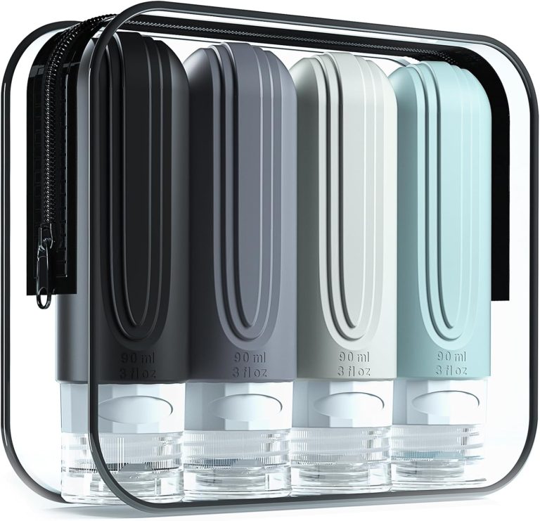 Travel Essentials: Review of Mrsdry TSA Approved Silicone Toiletry Bottles
